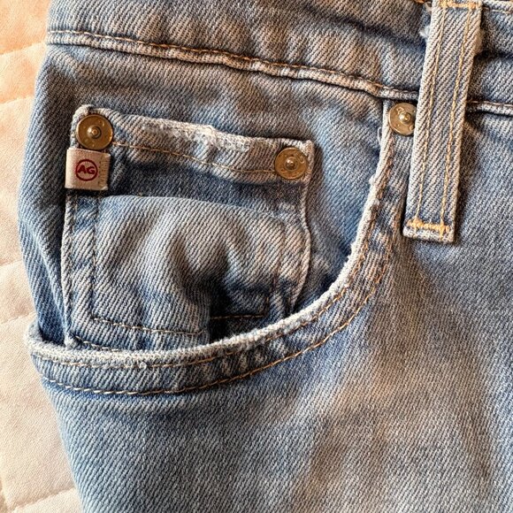 AG Adriano Goldschmied Jeans Women's Isabelle High Rise Straight Crop Size 30R - Picture 4 of 6